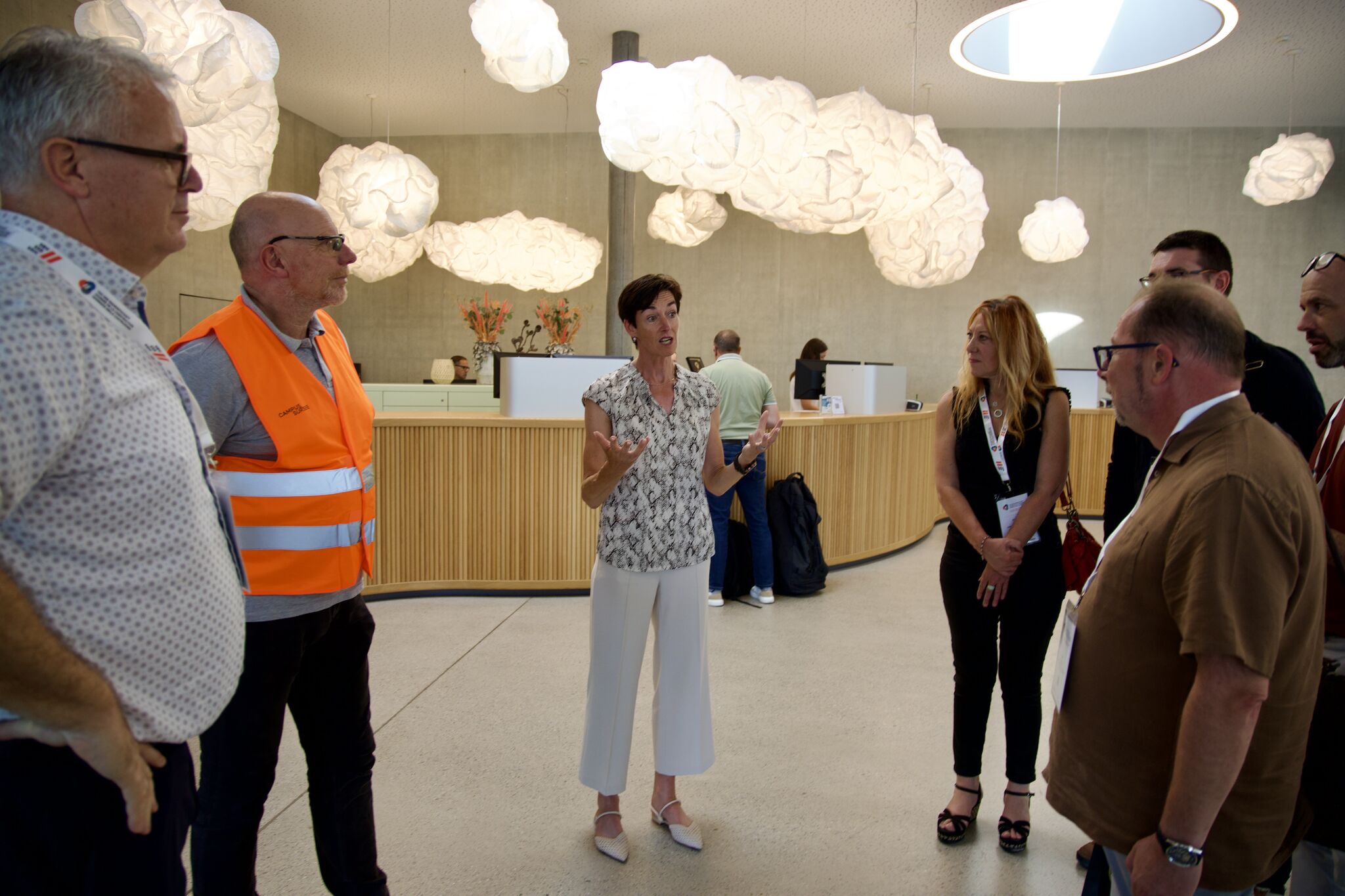 Visite des installations du Campus Sursee